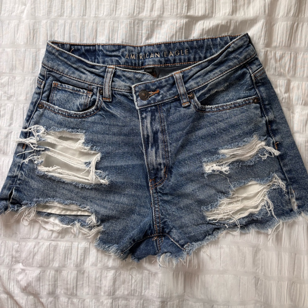 American Eagle Outfitters Blue Strigid Jeans